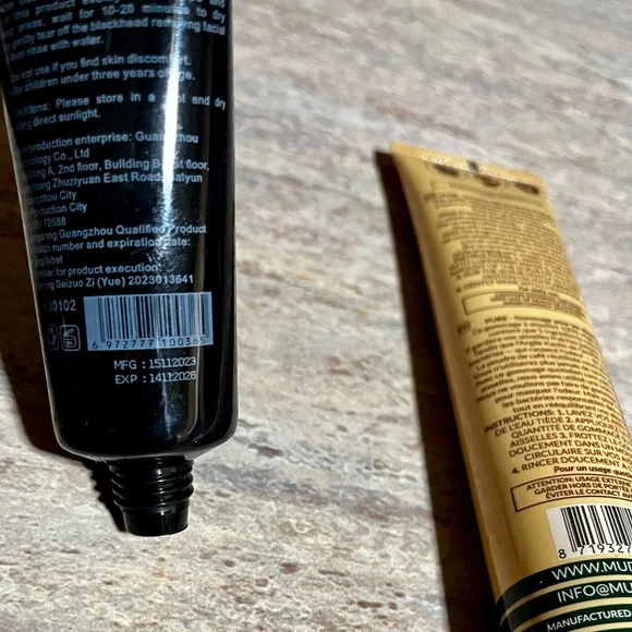 New 3-Piece Pure by Mudmasky scrub for the underarms, Codi lotion & Lifusha mask
